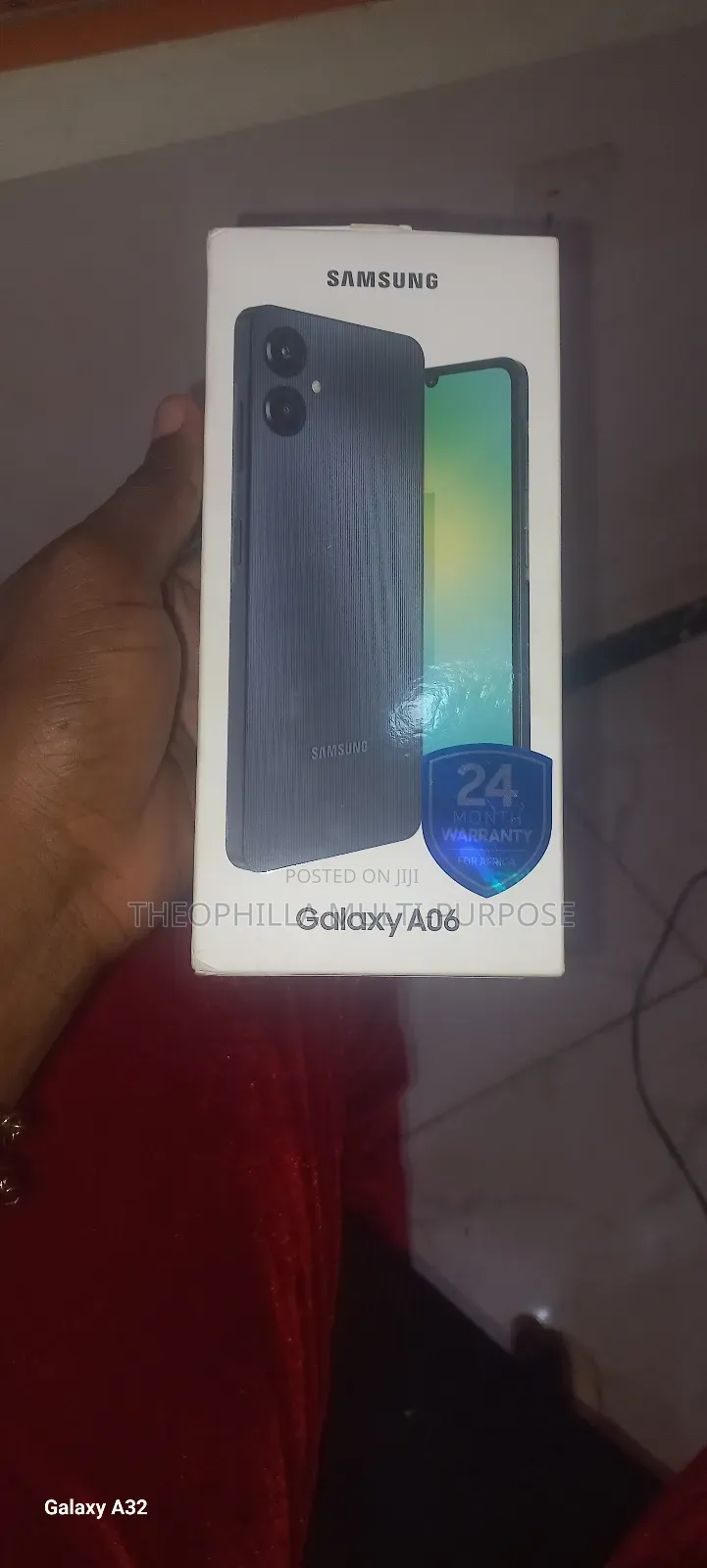 New Samsung Galaxy A06 128 GB Black
