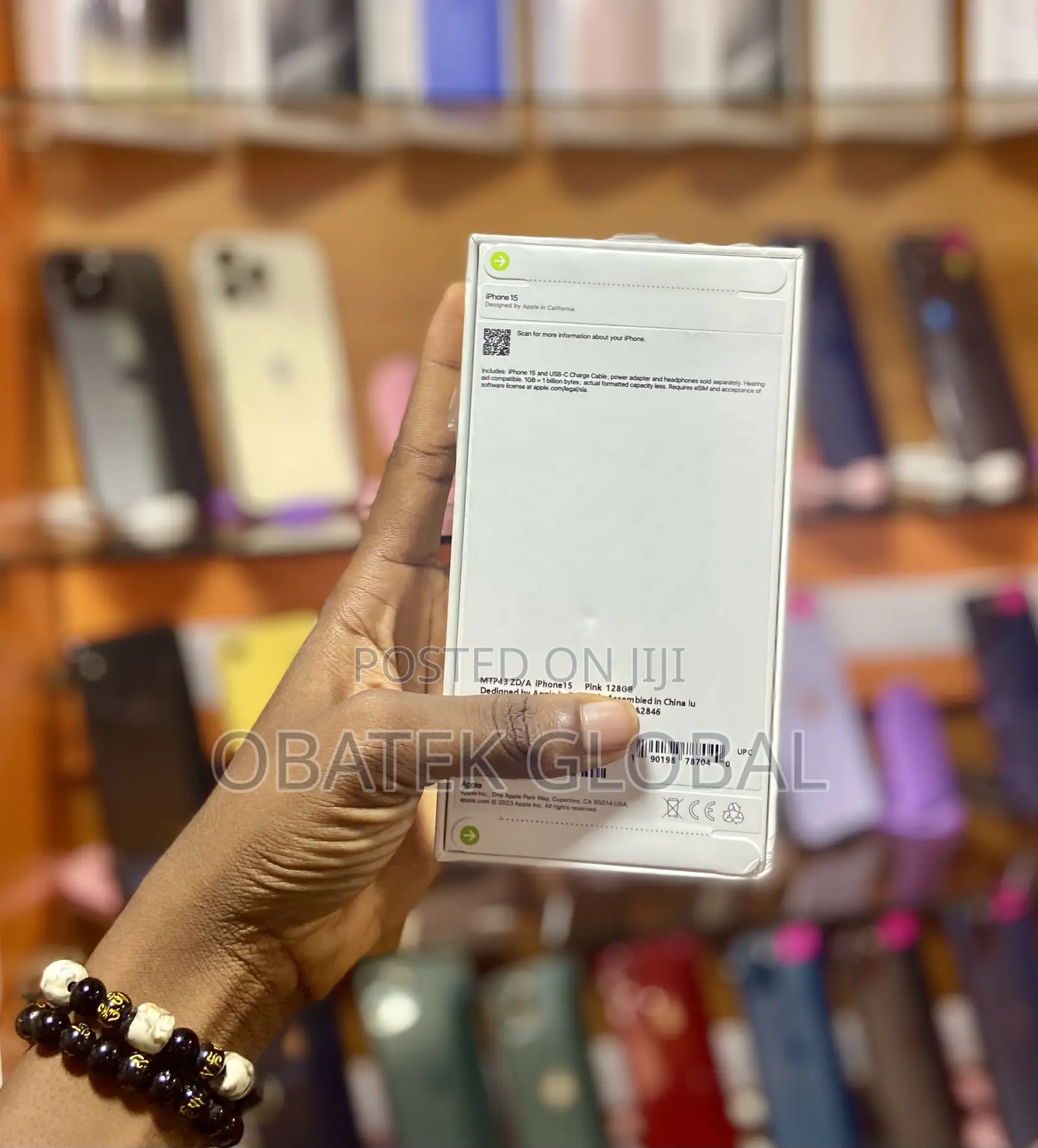 New Apple iPhone 15 128 GB Pink