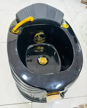Black Gold Design Pedicure Bowl