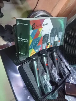Classic Audio Dynamic Microphone 3 in 1 Mic