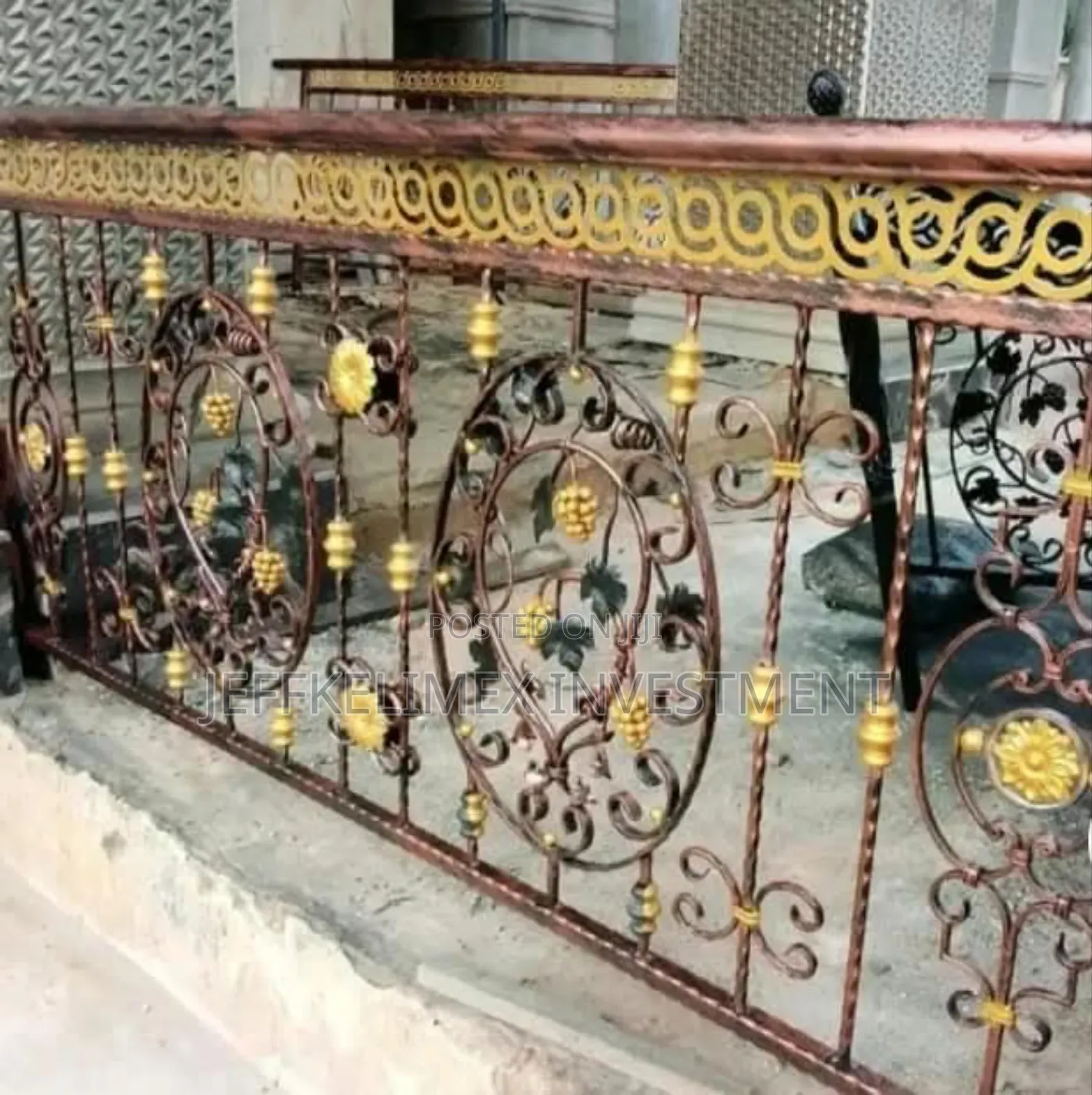 Wrought Iron Rails