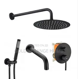 5ways Conduit Shower Faucet (Round Shower Head)