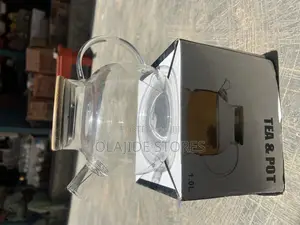 Transparent Borosilicate Glass Tea Pot
