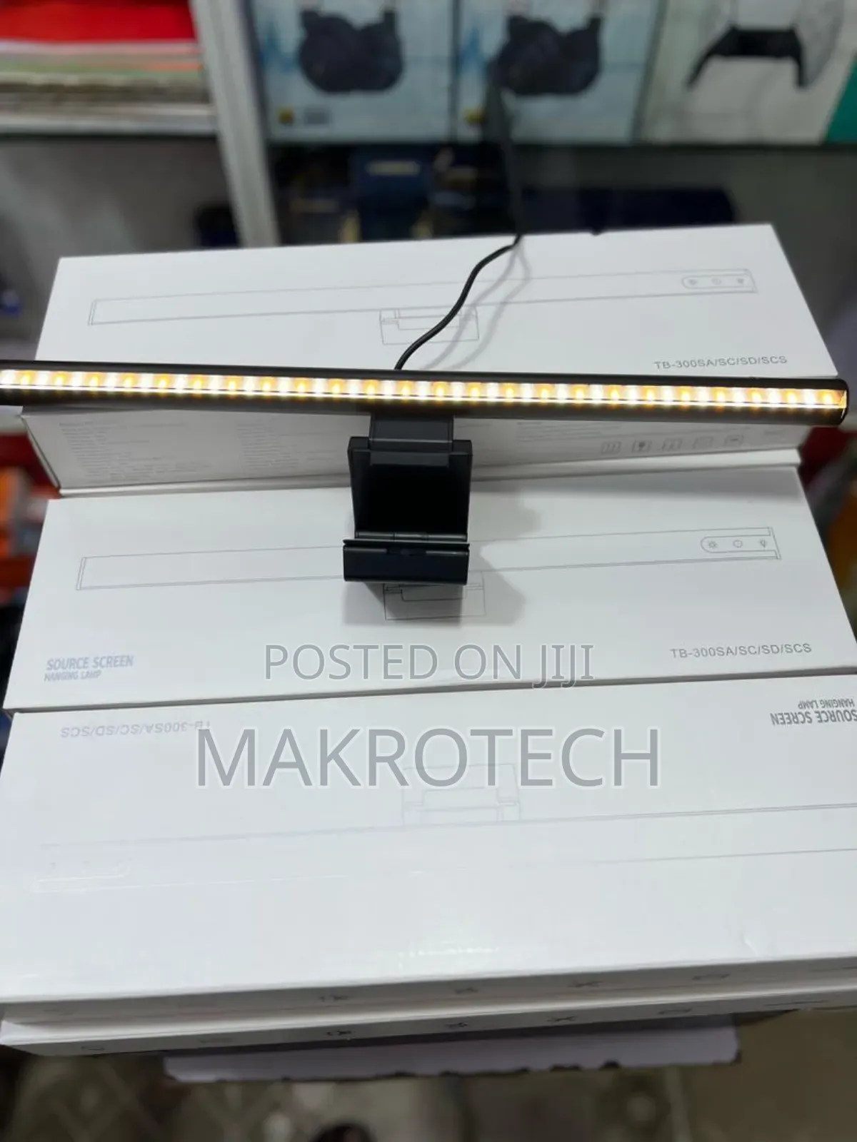 Monitor Light Bar (Round) With Soft Touch Buttons