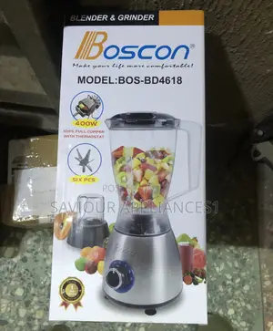 Boscon Electric Blender and Grinder 400w It’S Good Quality