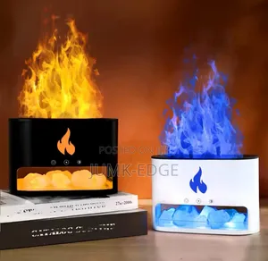Flame Air Humidifier Crystal Salt Aromatherapy Diffuser