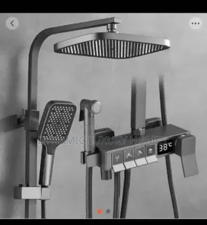Digital Heavy Gauge Piano Standing Shower Mixer