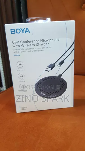 Photo - Boya Usb Conference Microphone With Wireless Charger