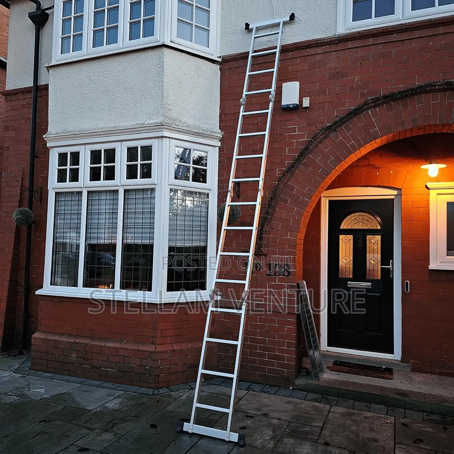 4x4 Aluminum Foldable Ladder