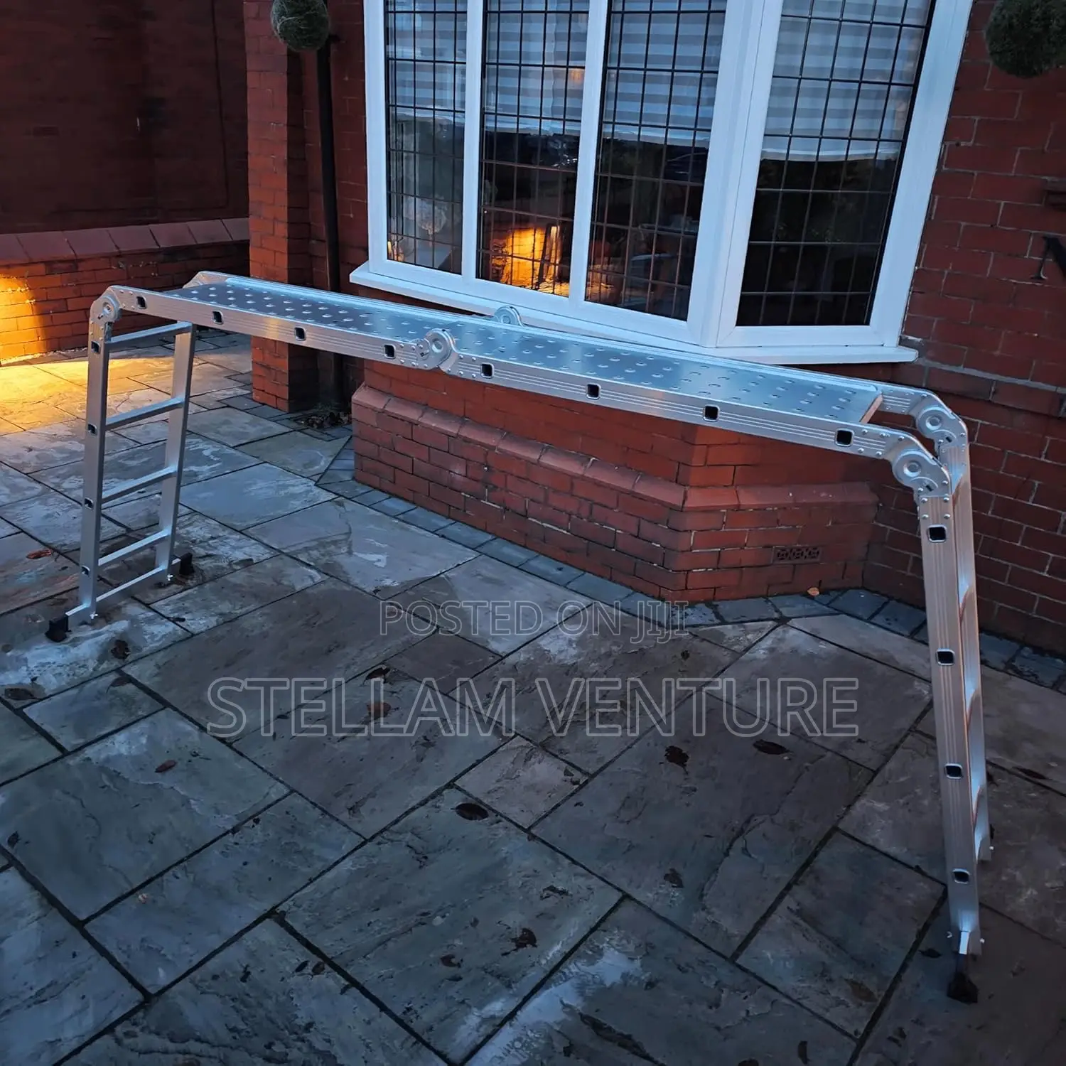 4x4 Aluminum Foldable Ladder