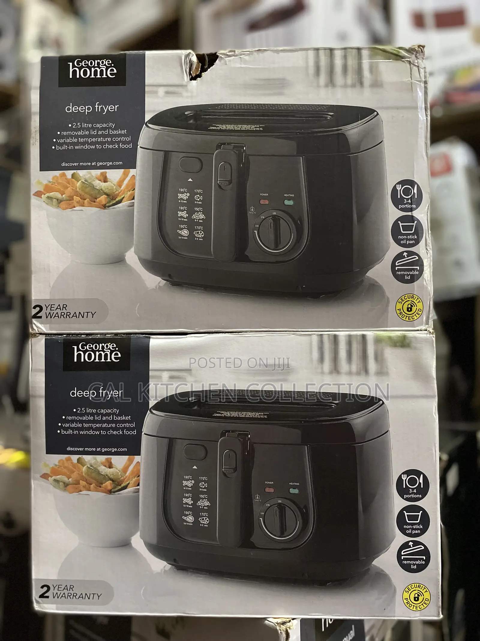 George Home 2.5 Liters Deep Fryer