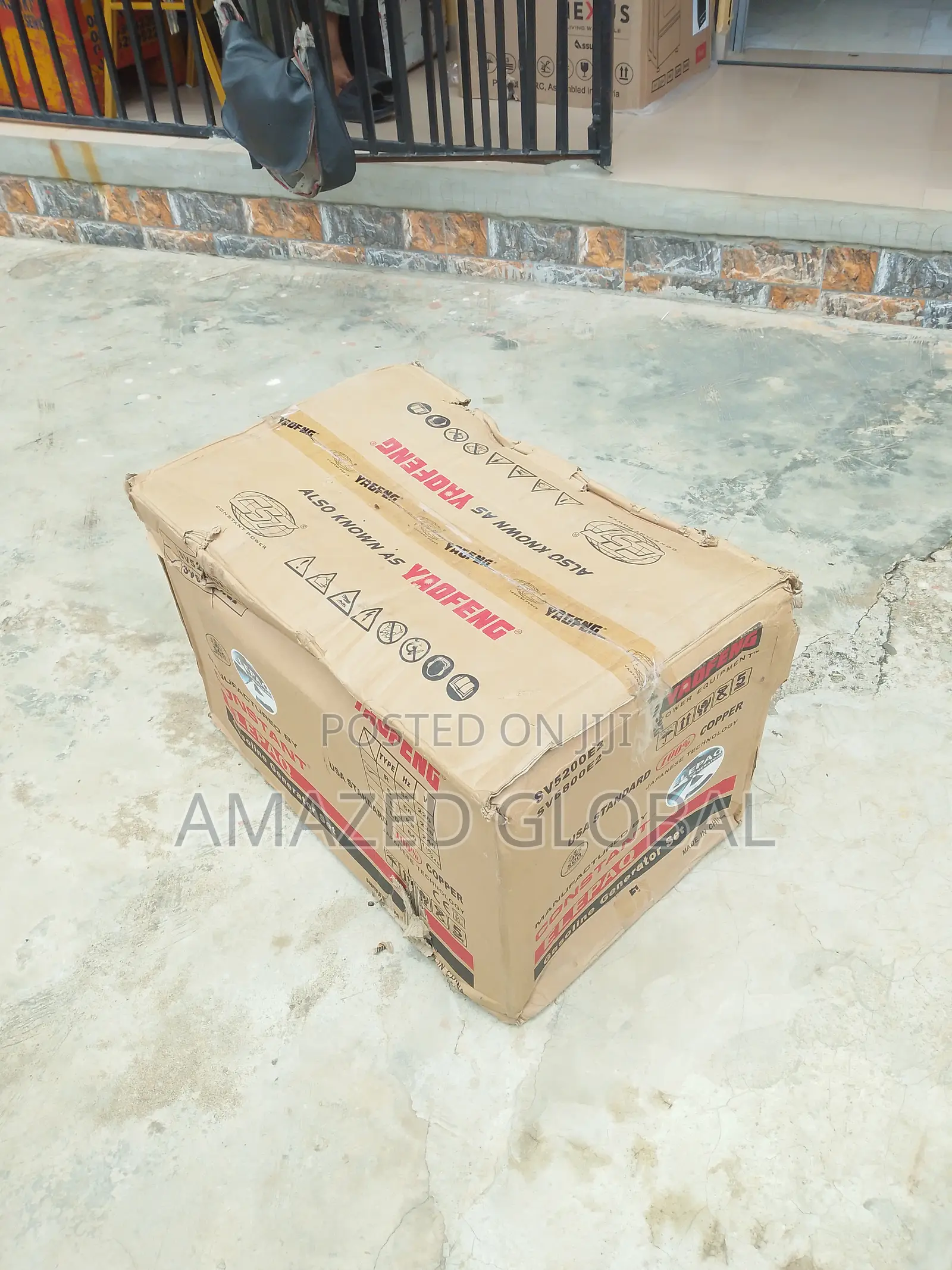 Elepaq 4.5kva Generator- Copper Coil,Tyres Key Start
