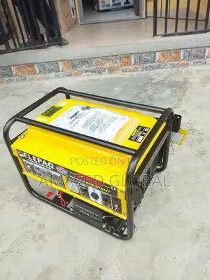 Sv6800e2 Elepaq Generator 4.5kva- 100% Copper,Handle Wheel
