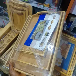 3pcs Wooden Starving Tray