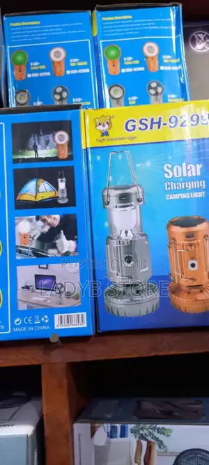 Rechargeable Light With Fan