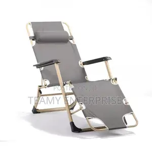 Foldable Camping Chair Bed - Outdoor Relaxation Chair