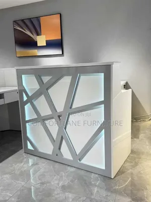 Office Reception Desk With Light