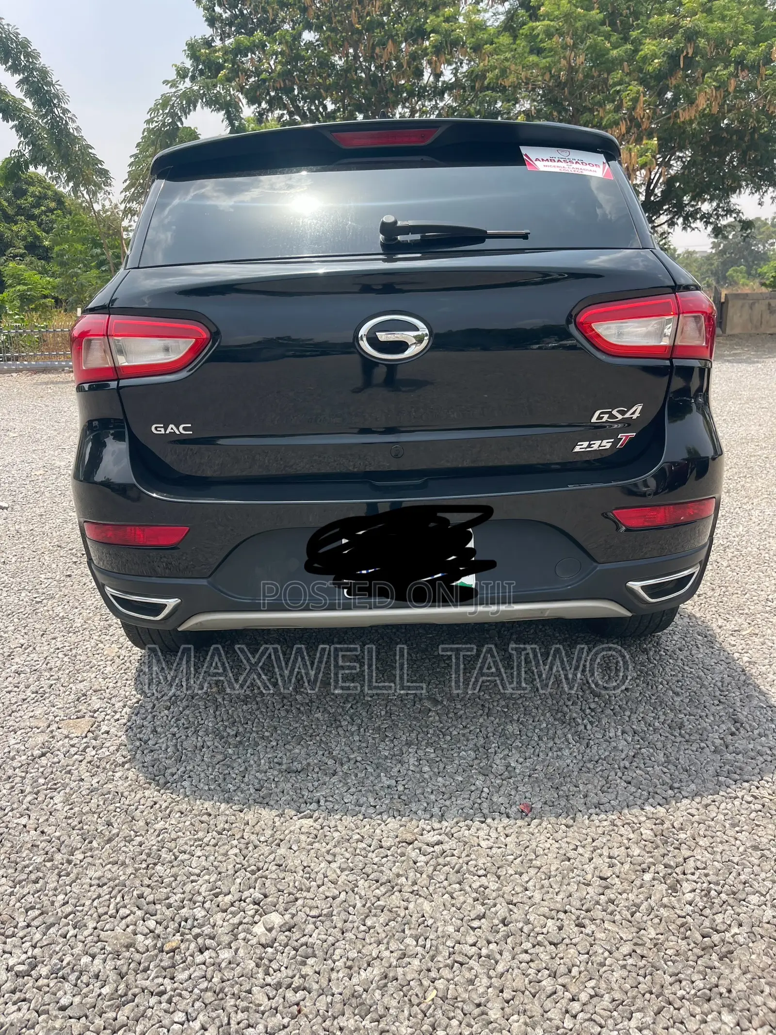 GAC GS4 2020 Black