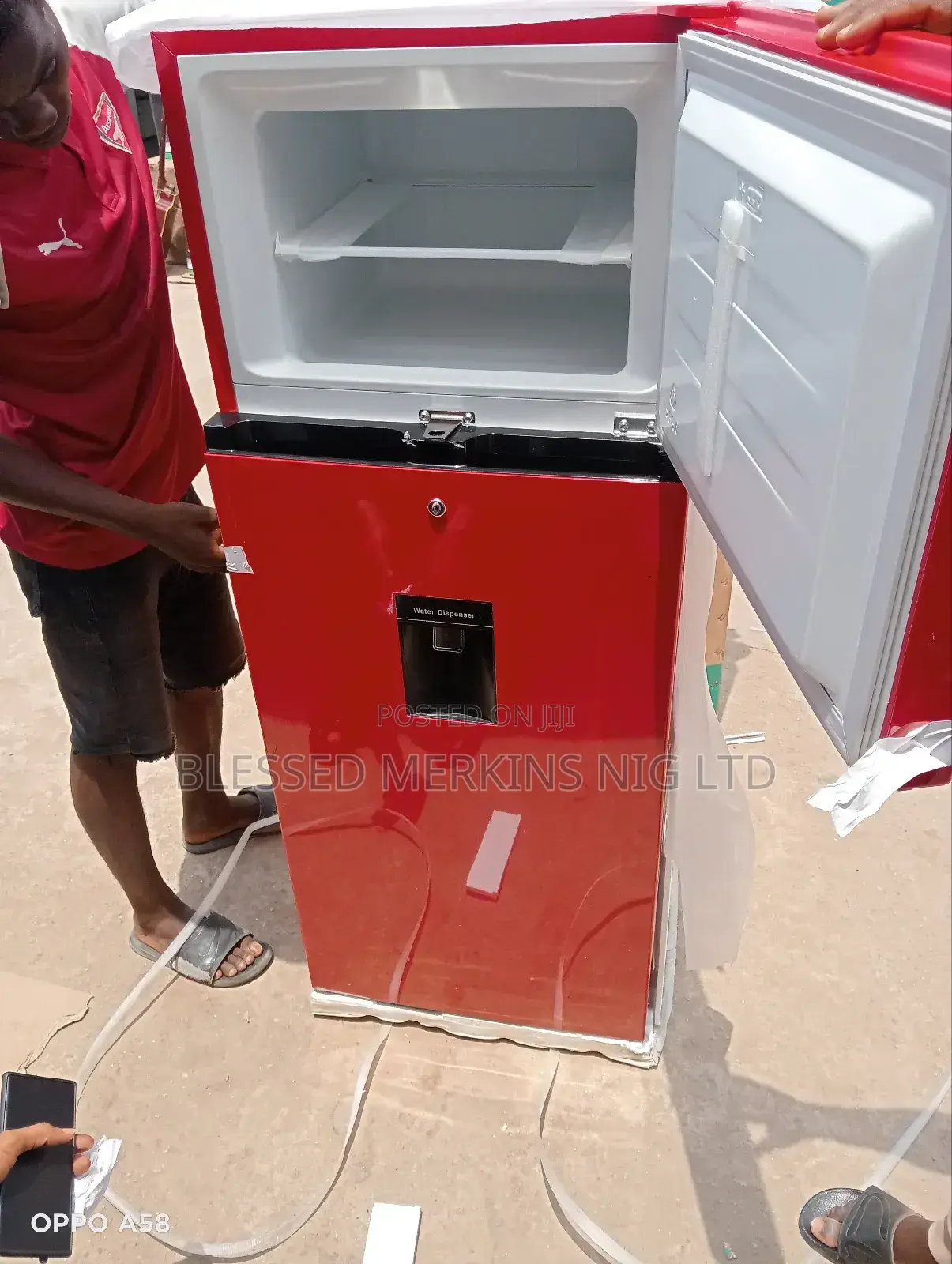Hisense Double Door Fridge With Dispenser