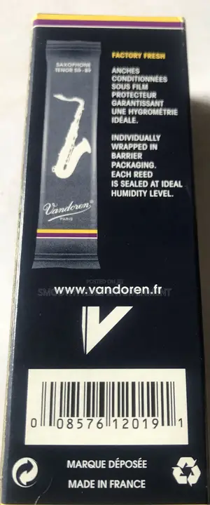 Vandoren Saxophone Tenor Reeds