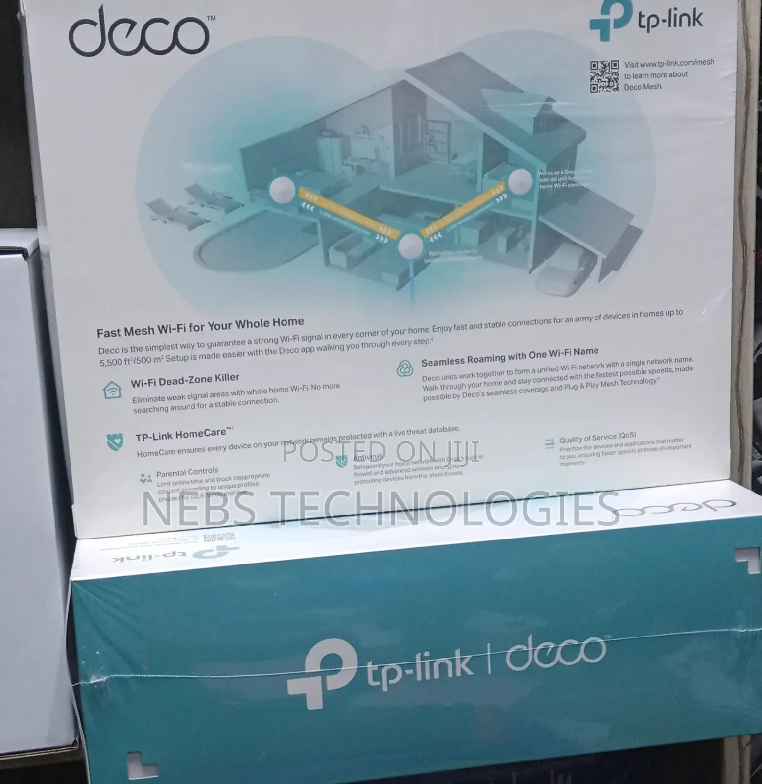 Tp-Link Ac1300 Mesh Router Deco M5