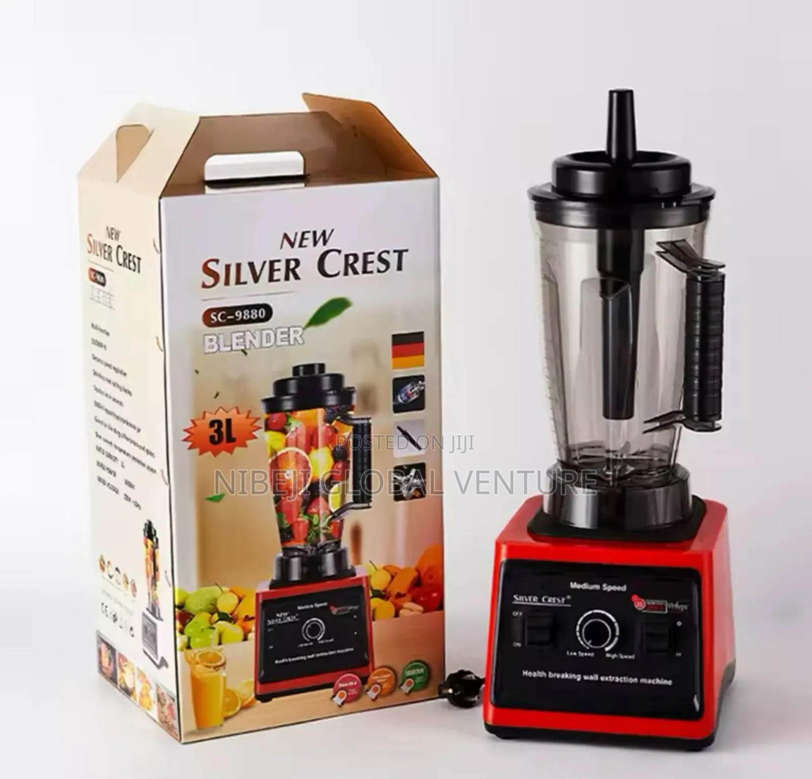 3l 2cups Silver Crest Blender