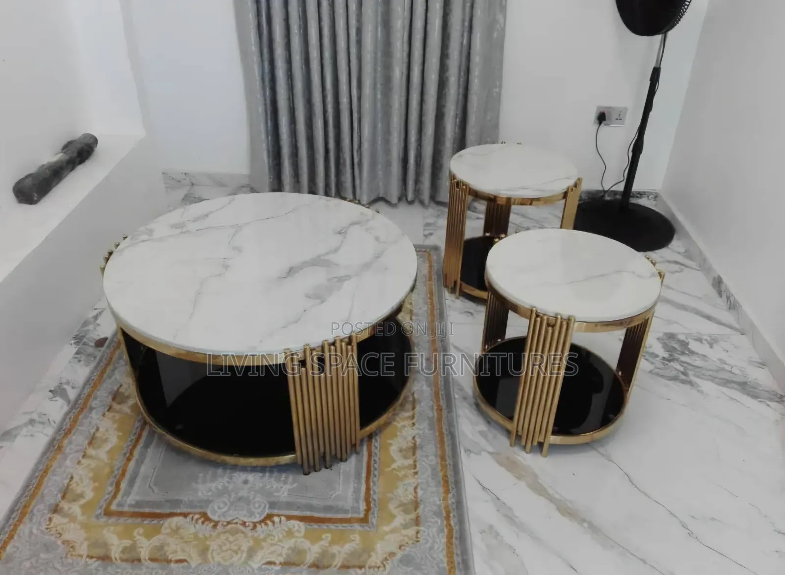 High Quality Marble Top Centre Table Set