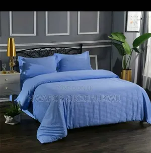 Pure Cotton Material Original Stribe Bedsheet 6by6