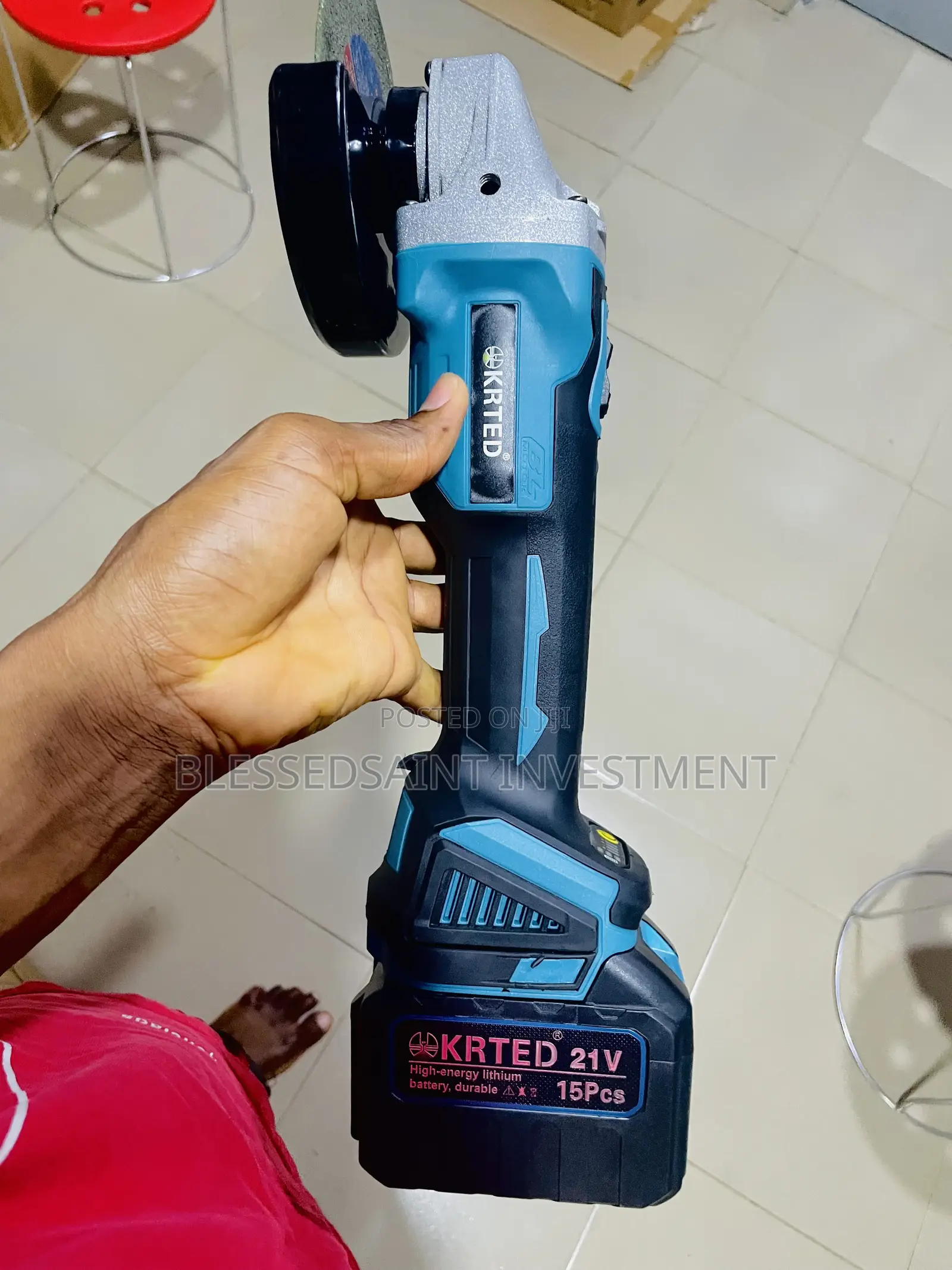 Krted Battery Grinder 21volts