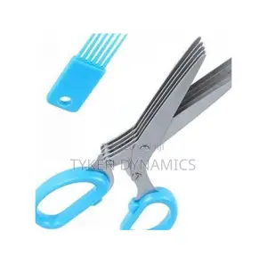 Multifunctional Stainless Steel 5 Layers Vegetable Scissors