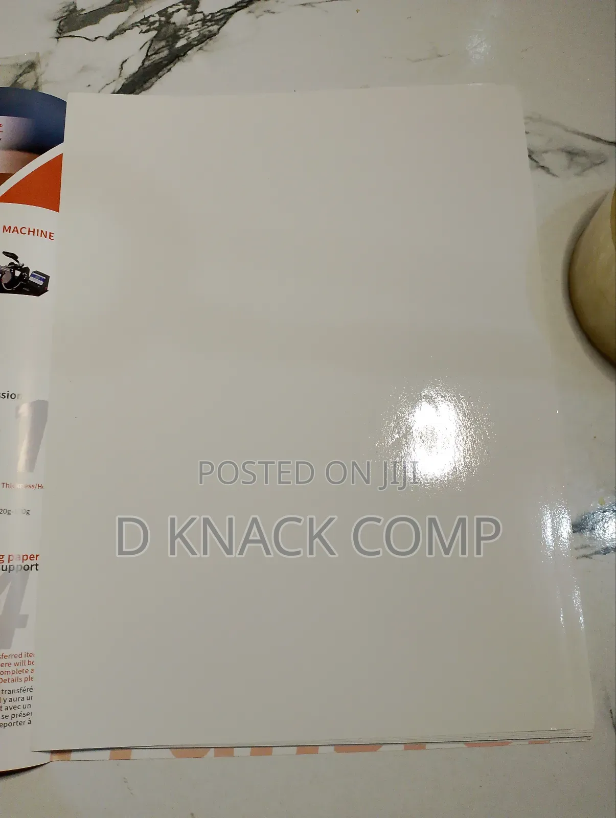 20 Sheets Uncoated Smart Laser Transfer Paper