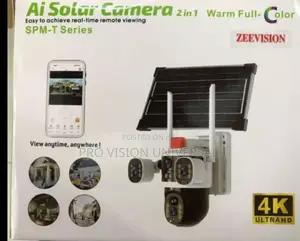 Solar Camera V380 2lens 3view 8maga Pixel