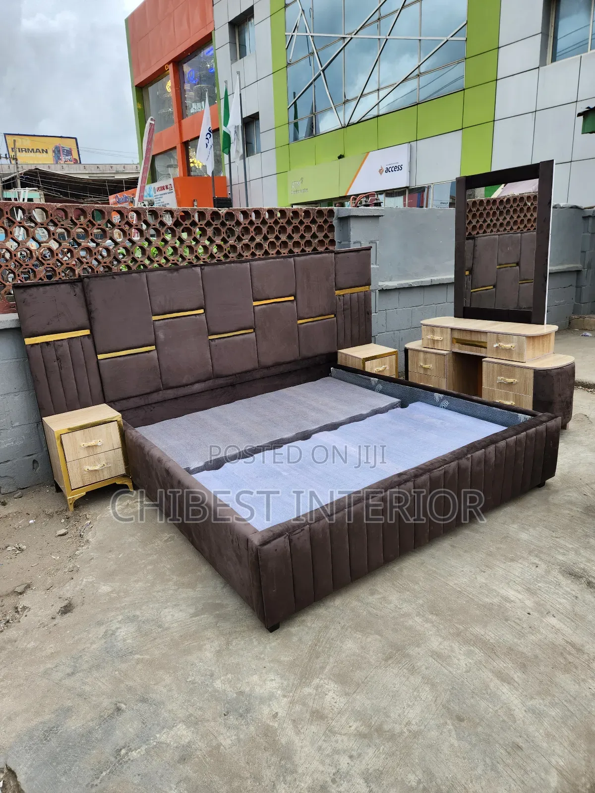 Six by Six Quality Padded Bed Frame