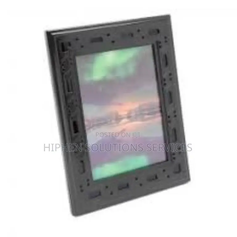 Photo Frame for Tabletop and Wall Display - Black