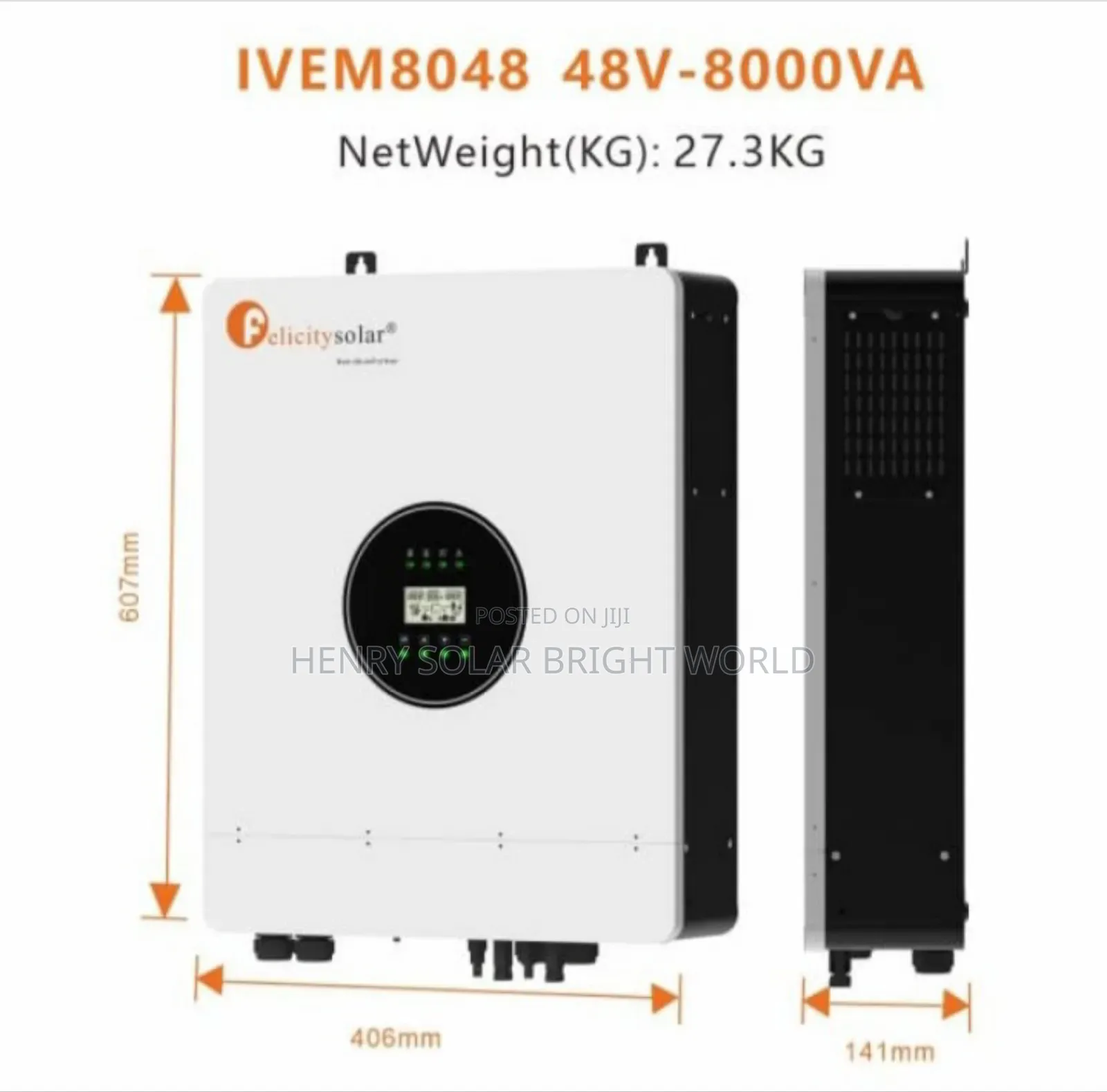Felicity 8kva 48v Hibrid Inverter