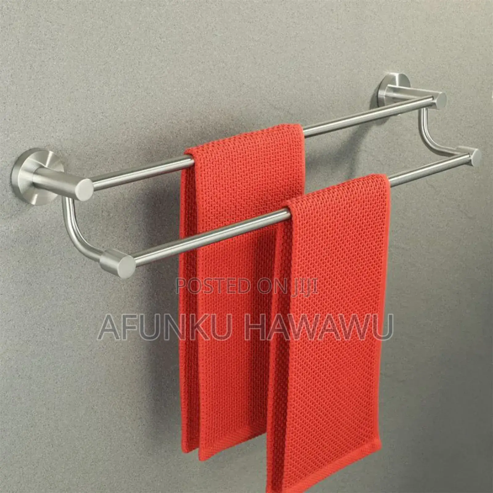 Stainless Steel Double Layer Towel Hanger