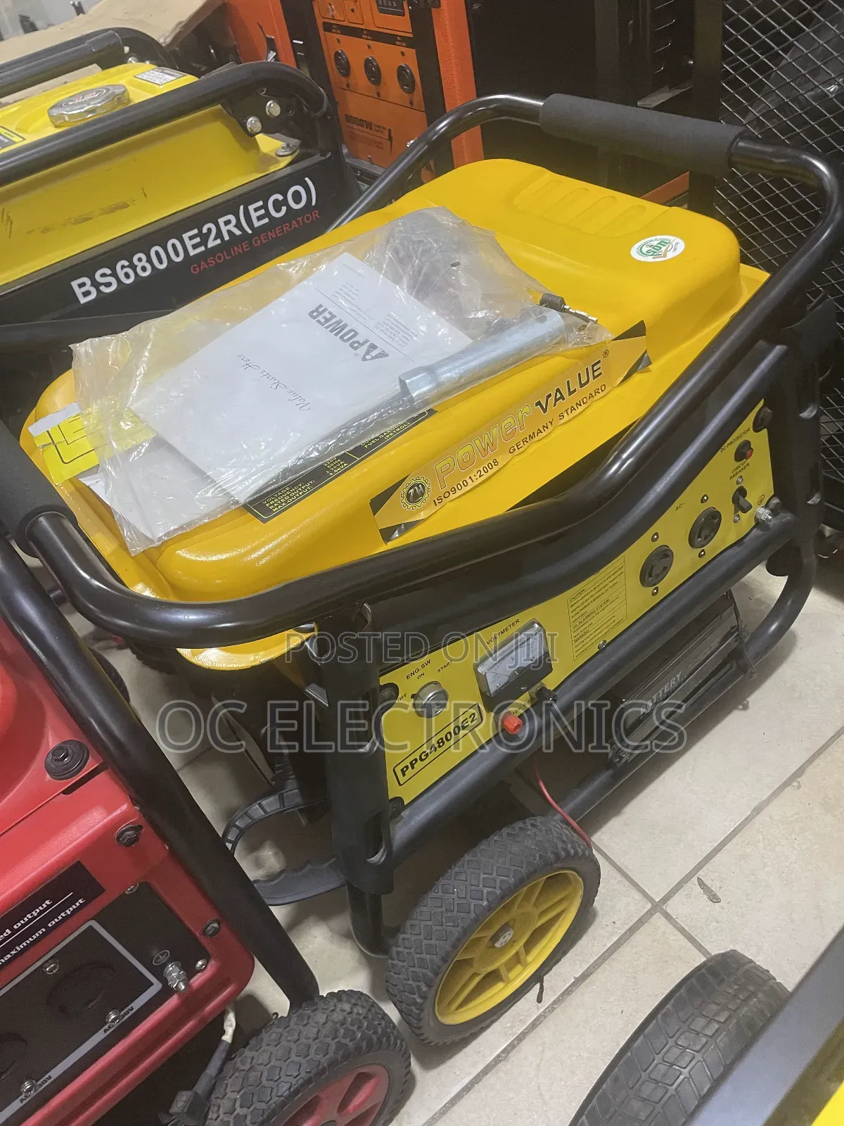 Power Ppg4800e2 Value Automatic Petrol Generator 3.5kva