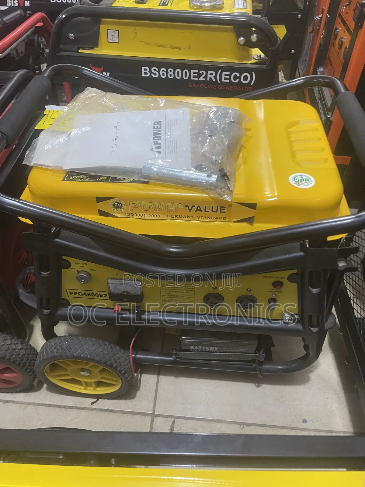 Power Ppg4800e2 Value Automatic Petrol Generator 3.5kva
