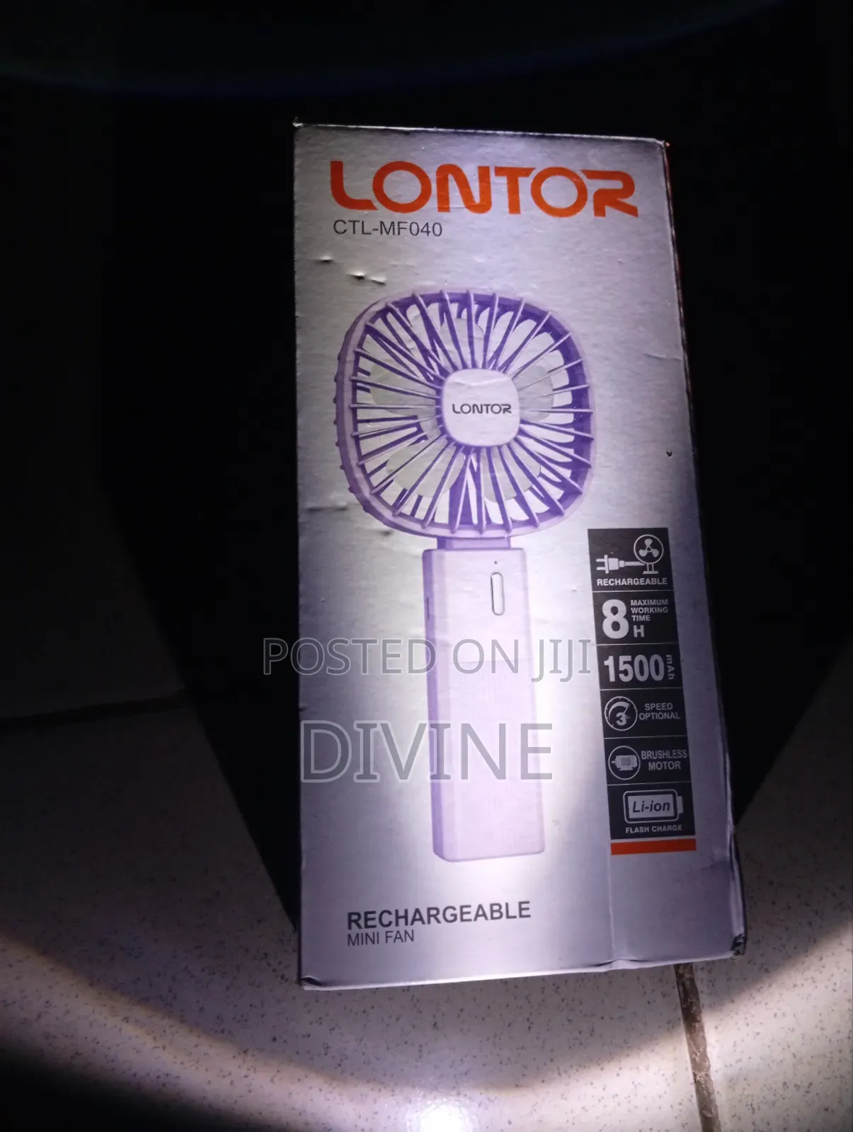 Lontor Rechargeable Fan