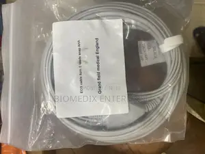 Ecg Cable Probs 6pin 5 Leads Snap Aha