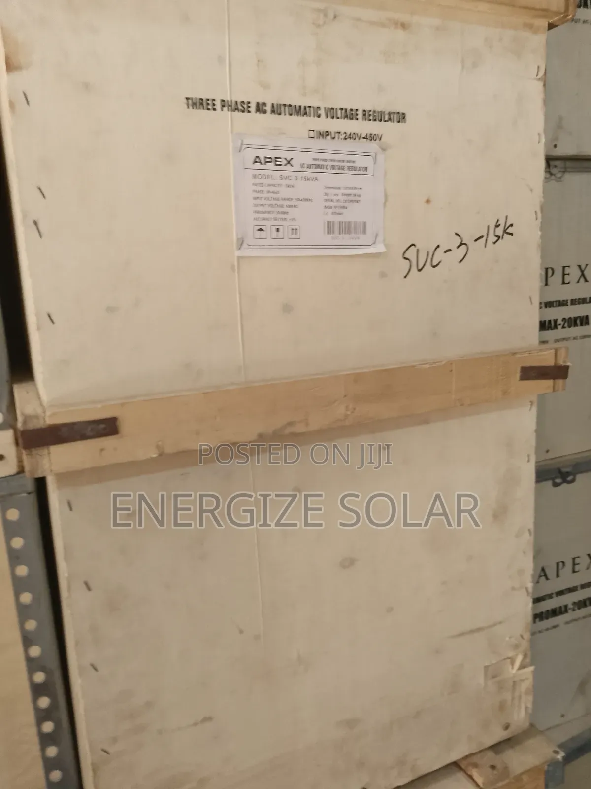 15kva Apex 3 Phase Automatic Ac Voltage Regulator