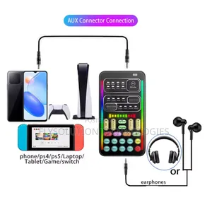 I9 Voice Changer Mini Multiple Audio Effect Bluetooth