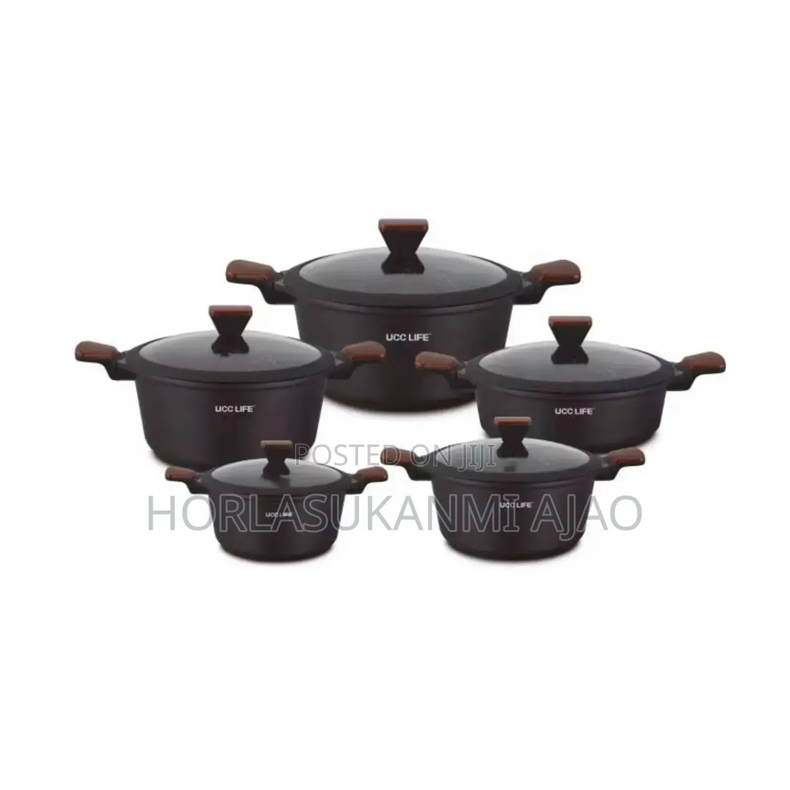 10pcs Granite Coating Cooking Pot  