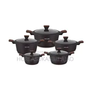 10pcs Granite Coating Cooking Pot  