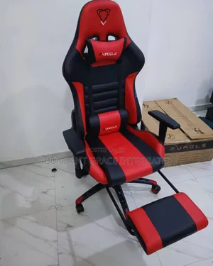 Game Chair Red and Black.