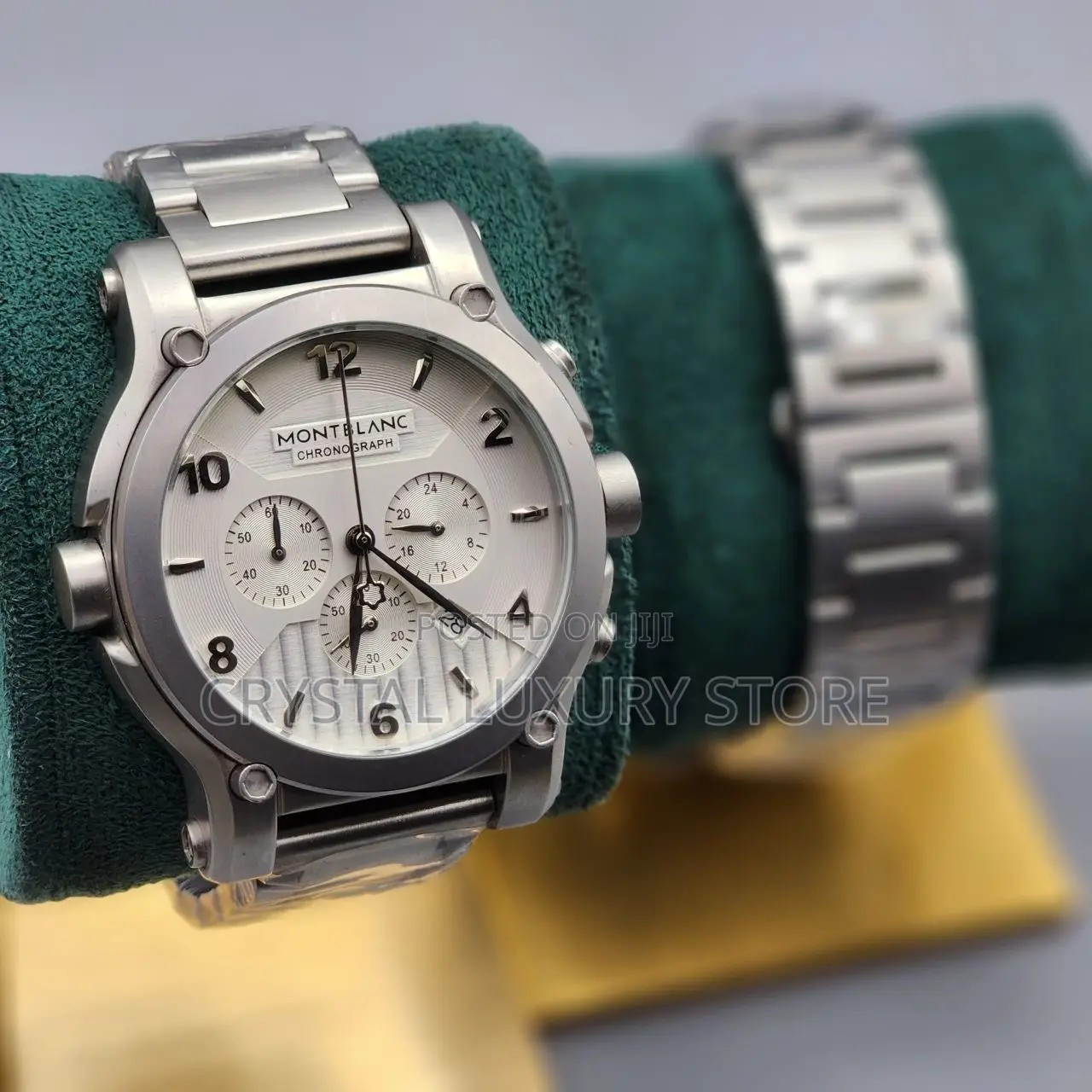 Mont Blanc Quality Luxury Men Chain Strap Wristwatch