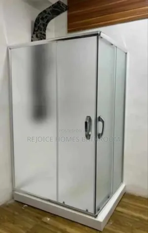 Quality Shower Cubicle 120 by 90 Obscure/Fabric/Frost Glass