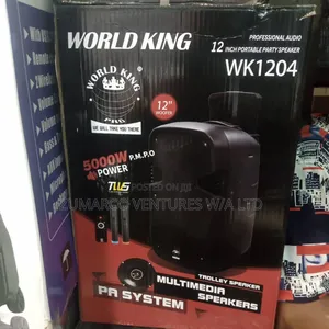 Worldking 12inches Public Address System. With Big Battery.