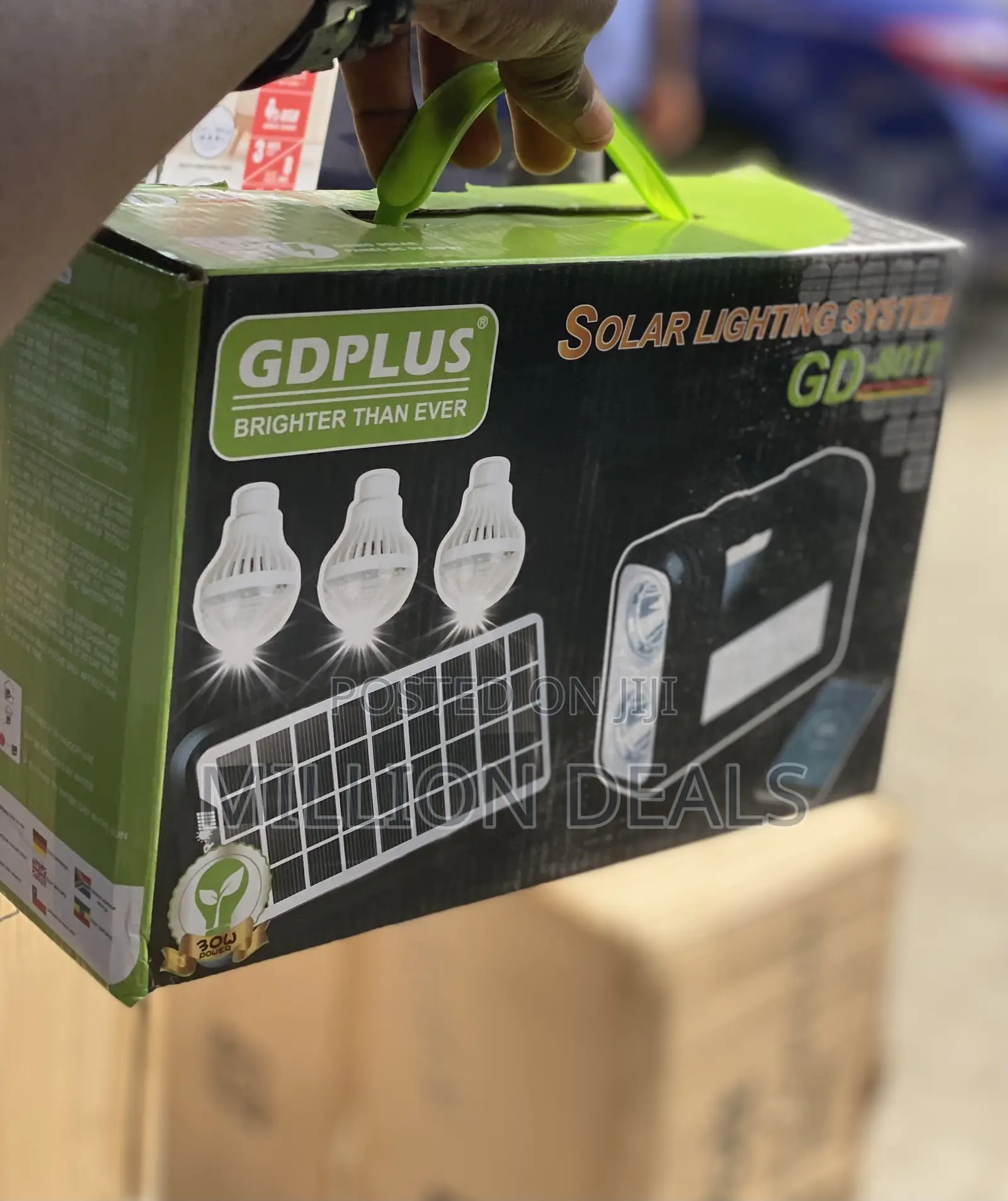 Solar Light System With Bulbs