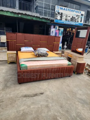 Complete Set of 6by6 Padded Bed Frame